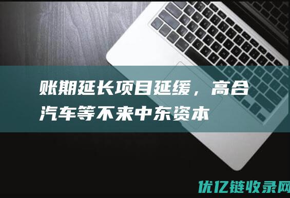 账期延长项目延缓，高合汽车等不来中东资本